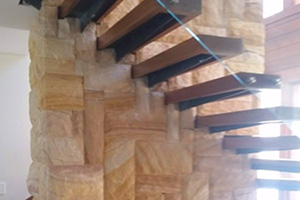 stone feature wall mona vale